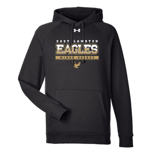 East Lambton Minor Hockey Adult Under Armour Rival Fleece Hooded Sweatshirt