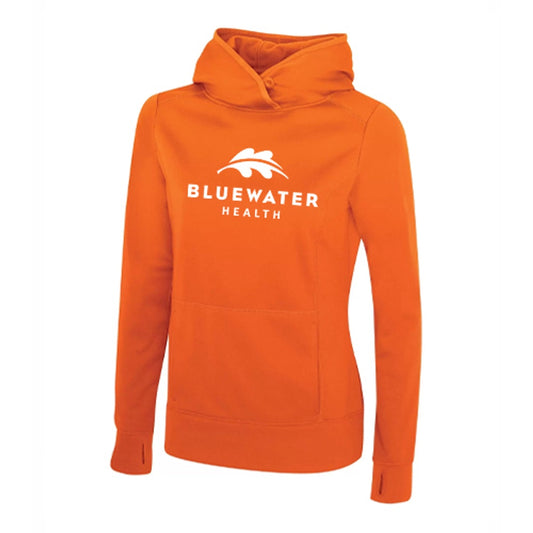 Bluewater Health Ladies' Game Day Fleece Hooded Sweatshirt