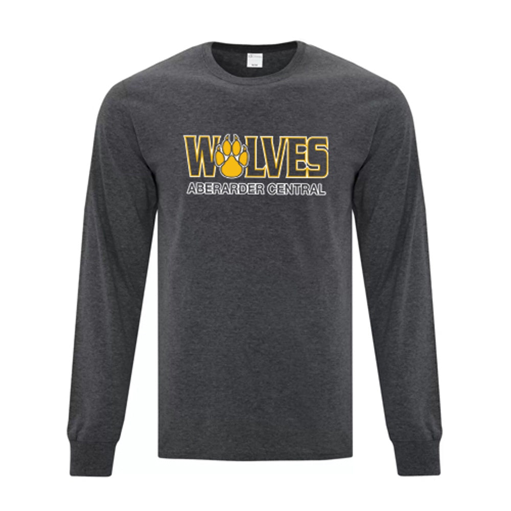 Aberarder Adult Everyday Cotton Long Sleeve T-Shirt
