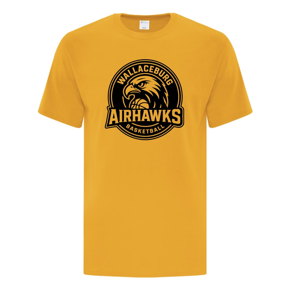 Wallaceburg Airhawks Adult Everyday Cotton T-Shirt