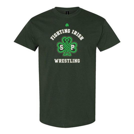 St. Pats Wrestling Adult Heavy Cotton T-Shirt