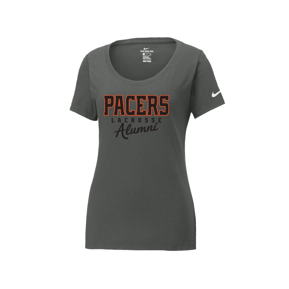 Point Edward Pacers Alumni Ladies' Nike Dri-FIT Cotton/Poly Scoop Neck Tee