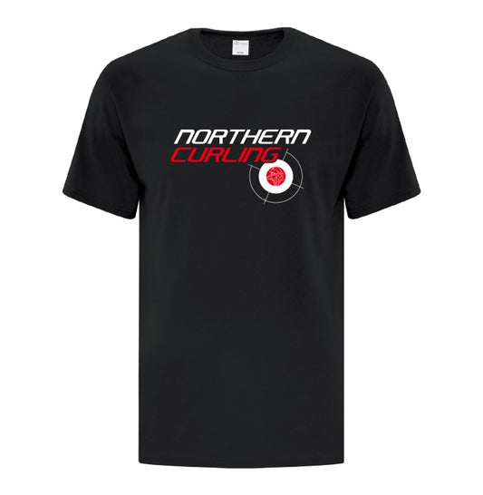 Northern Curling Adult Cotton T-Shirt