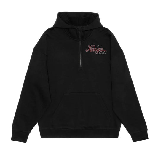 Dresden Minor Hockey Adult Drop Shoulder 1/2 Zip Hoodie