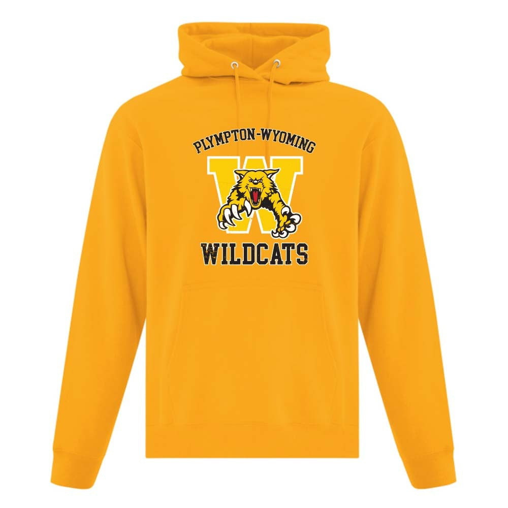 Plympton-Wyoming  Adult Fleece Hooded Sweatshirt