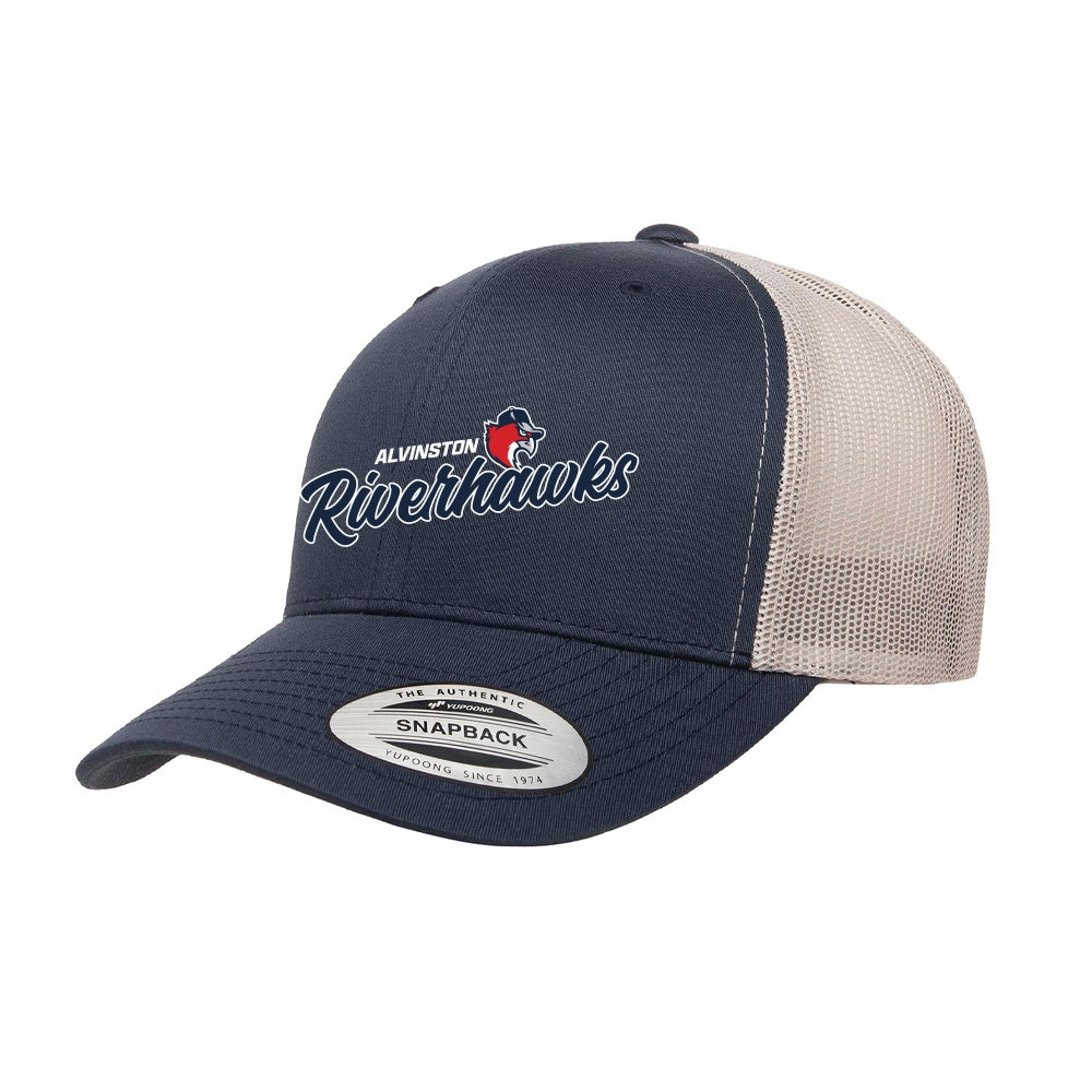 Alvinston Riverhawks Adult Retro Trucker Cap