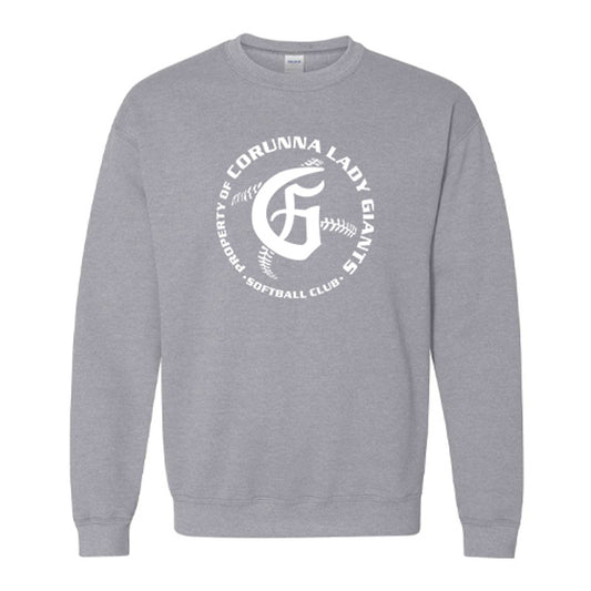 Corunna Lady Giants Adult Crewneck Sweatshirt