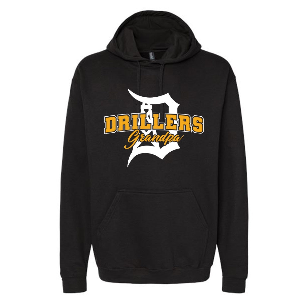 Oil Springs Drillers Adult Relation Pullover Hoodie