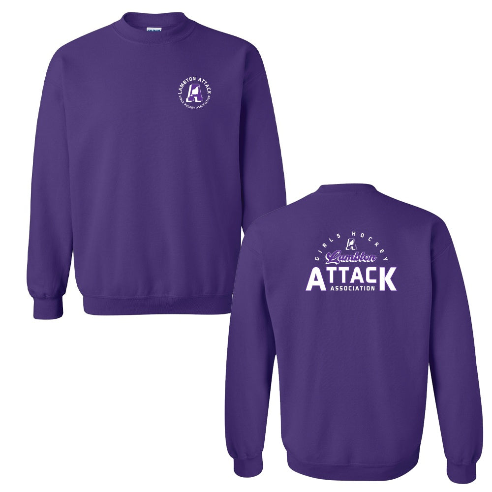 Lambton Attack Adult Heavy Blend Crewneck Sweatshirt
