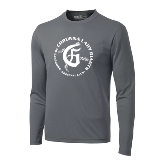 Corunna Lady Giants Adult Pro Team Long Sleeve T-Shirt