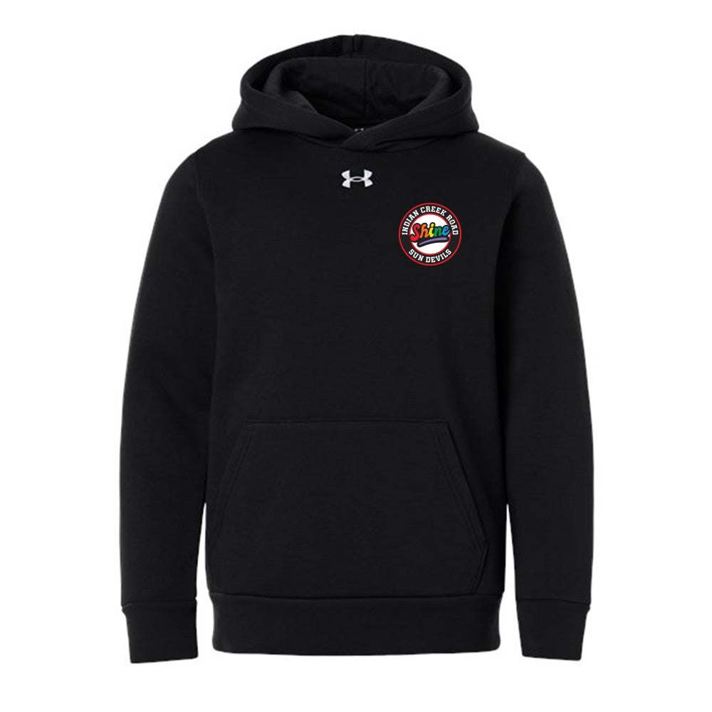 Indian Creek Road Youth Under Armour Team Icon Fleece Hooded Sweatshirt