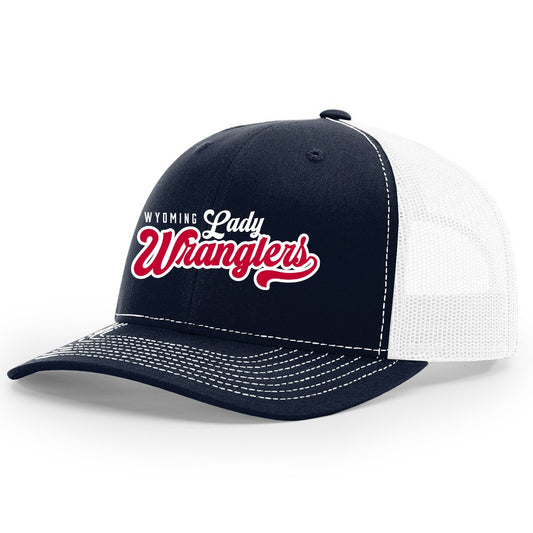 Wyoming Lady Wranglers Snapback Trucker Cap