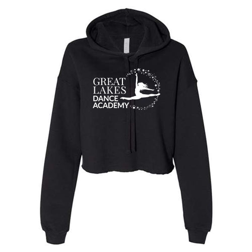 Great Lakes Dance Ladies' Bella + Canvas Crop Fleece Hoodie