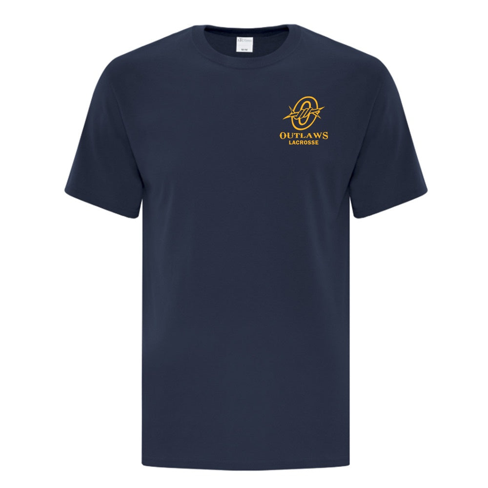 North Perth Outlaws Lacrosse Adult Cotton T-Shirt