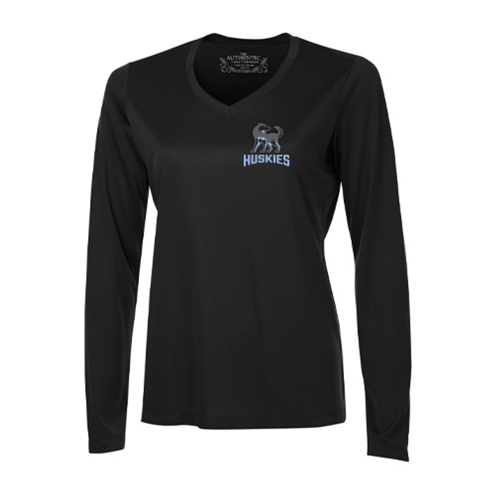 Hanna Memorial Ladies' Pro Team Long Sleeve V-Neck T-Shirt