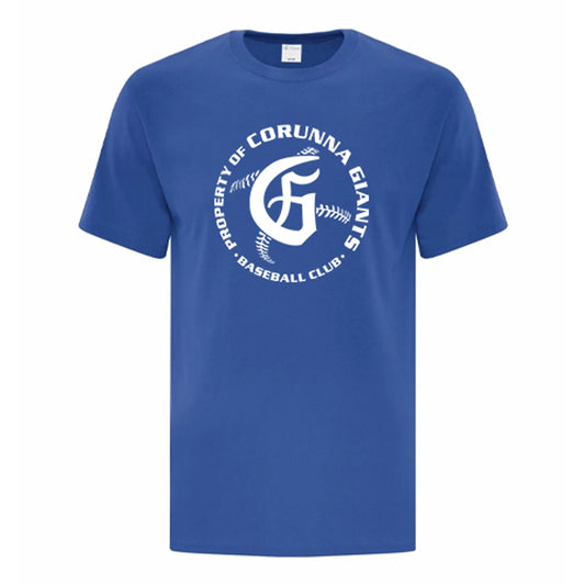 Corunna Giants Adult Everyday Cotton T-Shirt