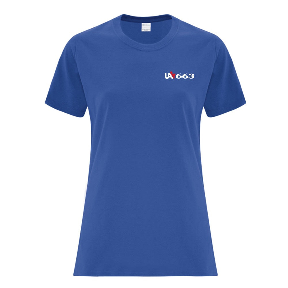 Local 663 Ladies' Cotton T-Shirt