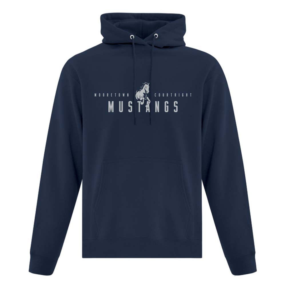 Mooretown-Courtright Adult Fleece Hooded Sweatshirt