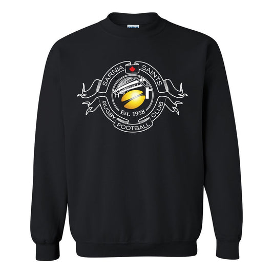 Sarnia Saints Youth Heavy Blend Crewneck Sweatshirt