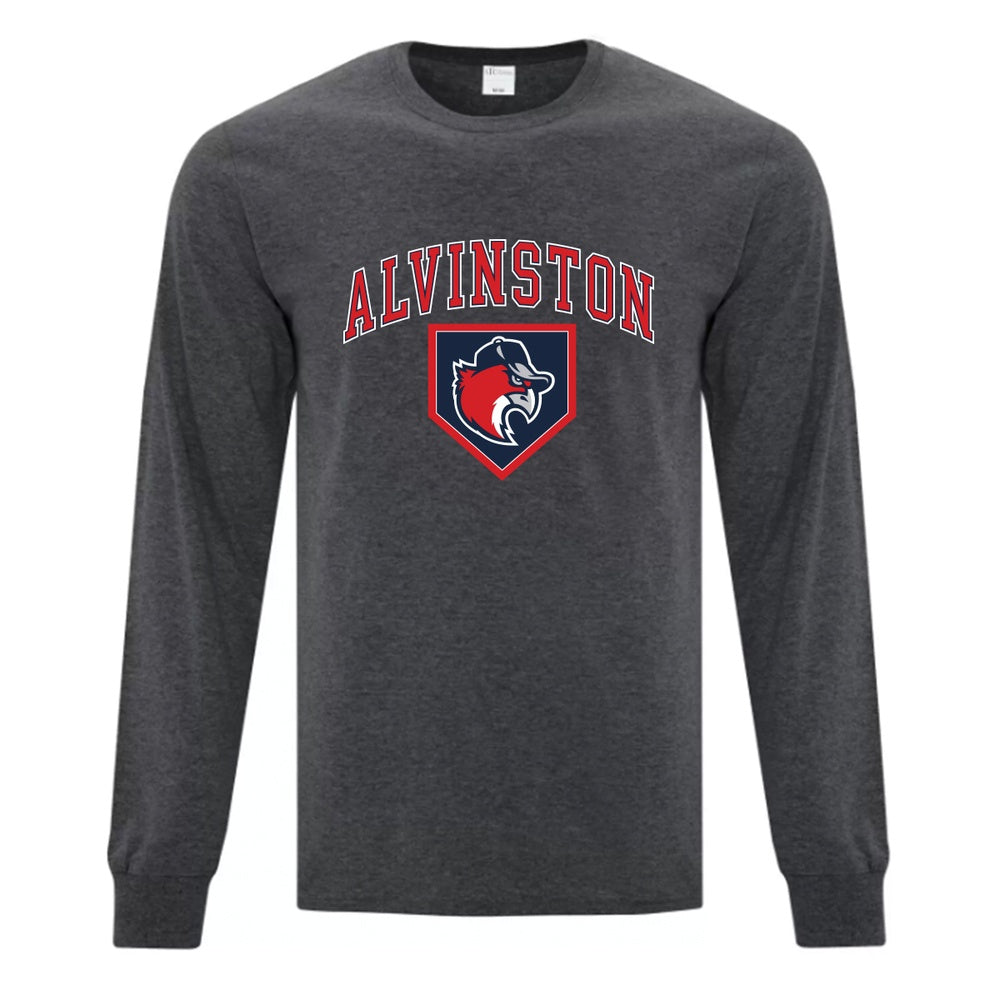 Alvinston Riverhawks Youth Everyday Cotton Long Sleeve T-Shirt