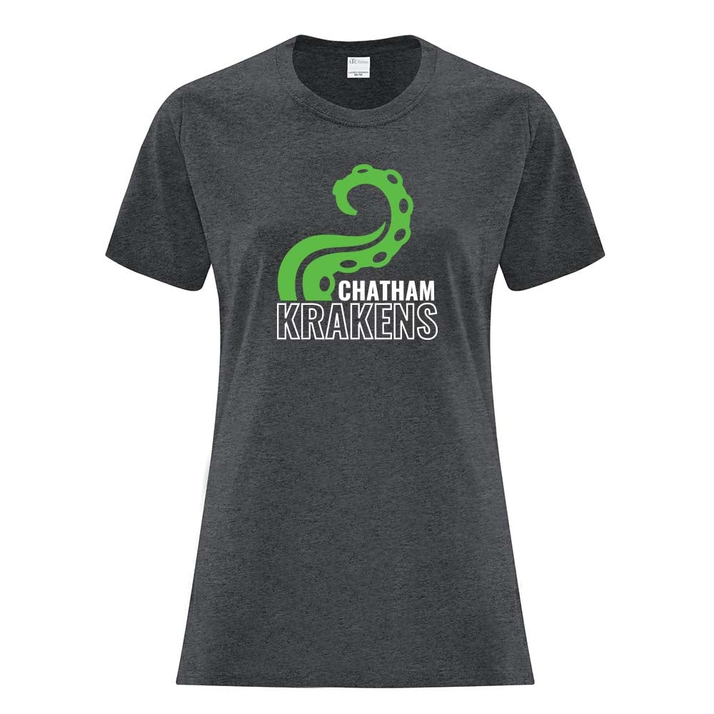 Chatham Krakens Ladies' Cotton T-Shirt
