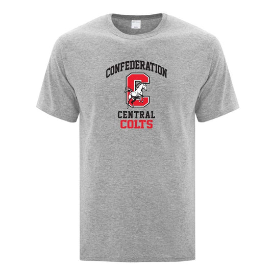 Confederation Central Adult Cotton T-Shirt