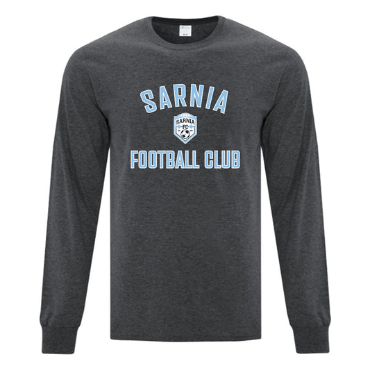 Sarnia FC Adult Cotton Long Sleeve T-Shirt