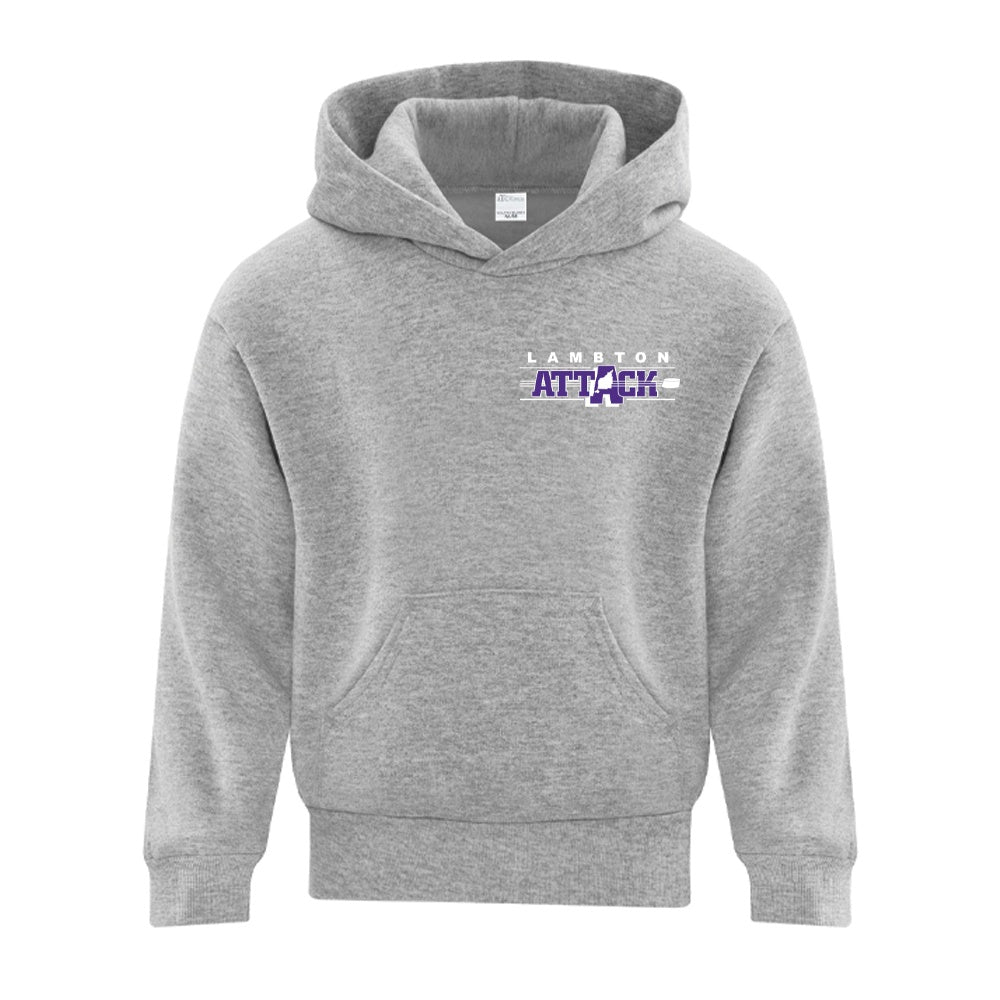 Lambton Attack Youth Fleece Hooded Sweatshirt