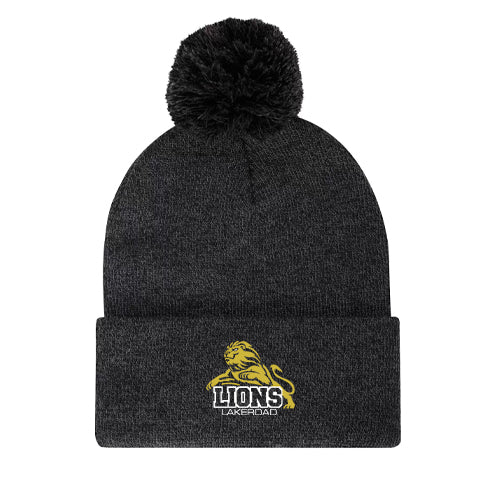 Lakeroad Everyday Pom Pom Cuff Toque