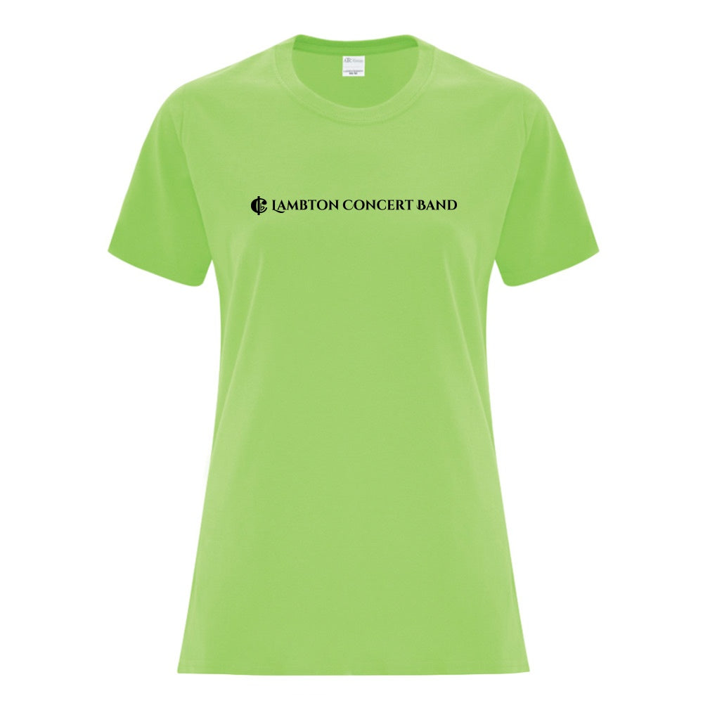 Lambton Concert Band Ladies' Cotton T-Shirt
