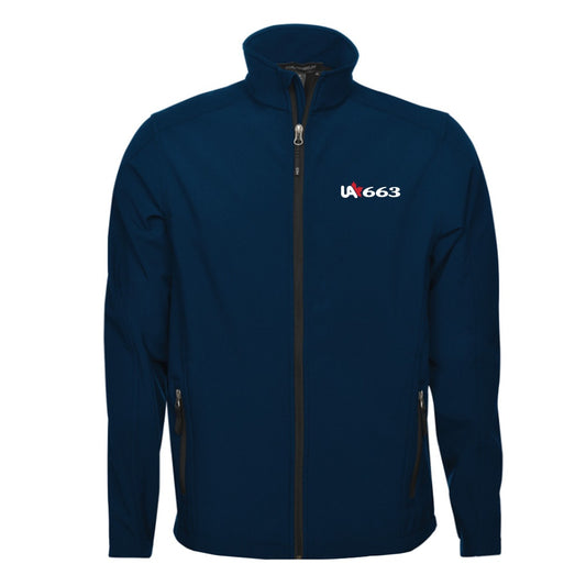 Local 663 Adult Water Repellent Soft Shell Jacket