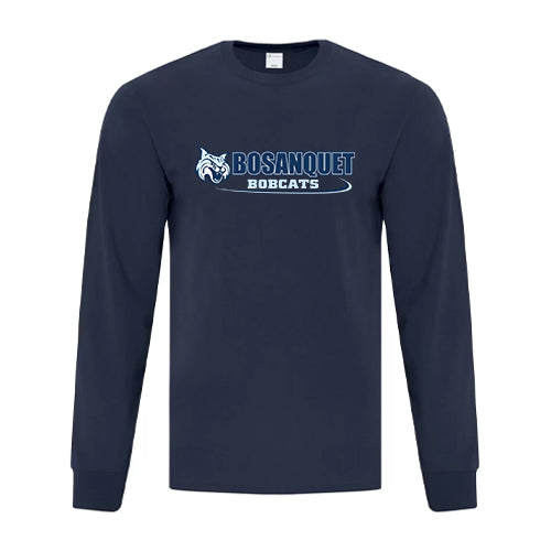 Bosanquet Adult Everyday Cotton Long Sleeve T-Shirt