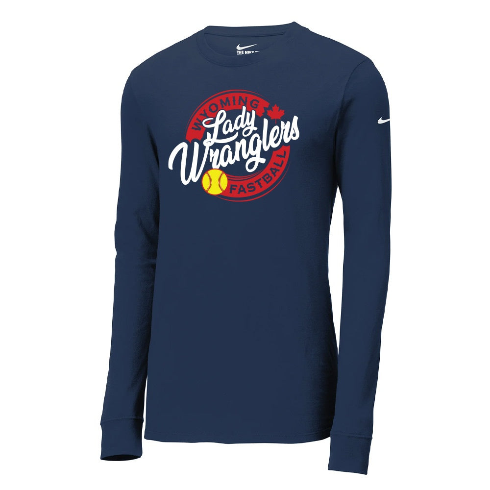 Wyoming Lady Wranglers Adult Nike Long Sleeve