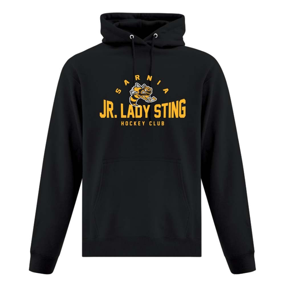 Jr Lady Sting Adult Fleece Hooded Sweatshirt