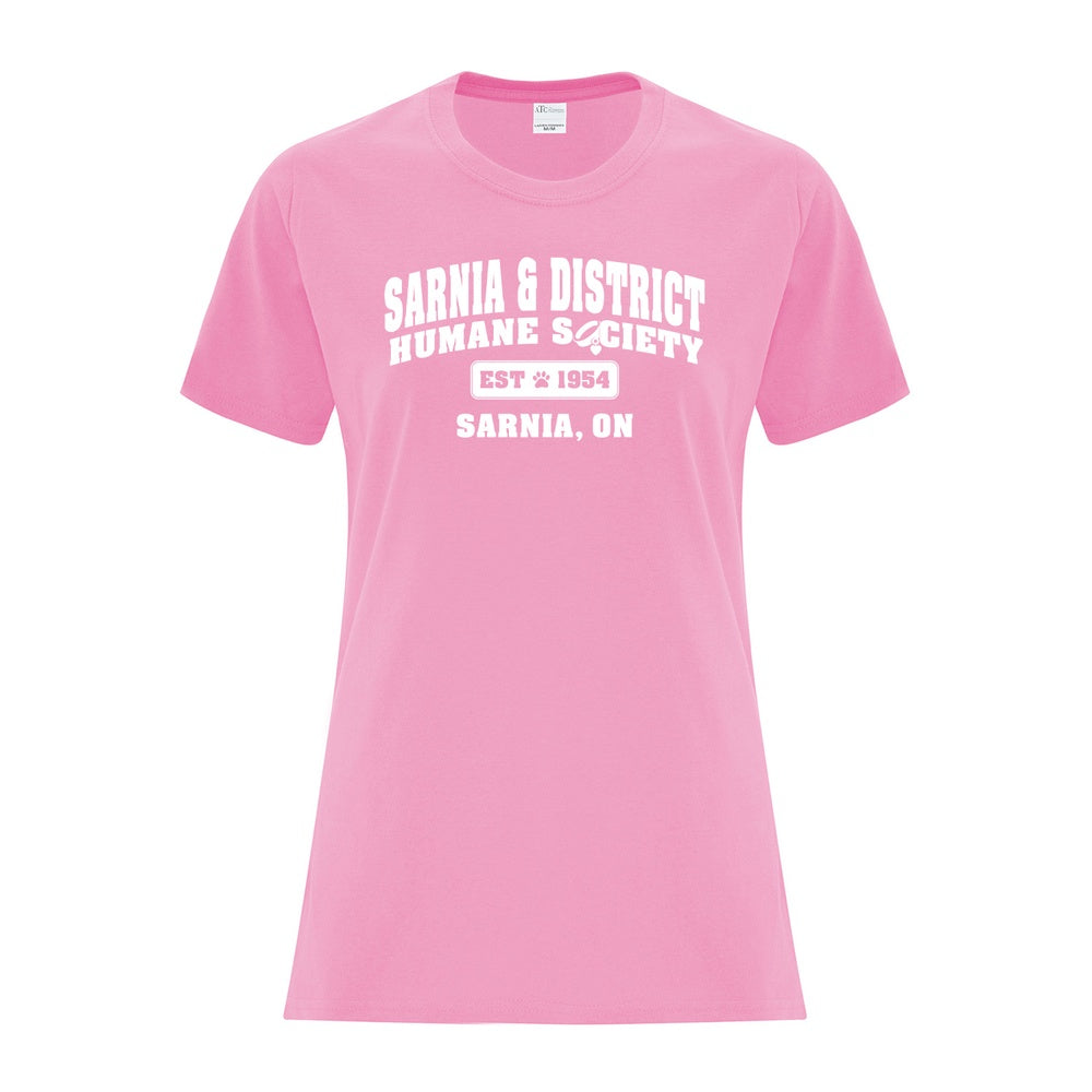 Sarnia Humane Society Ladies' Everyday Cotton T-Shirt