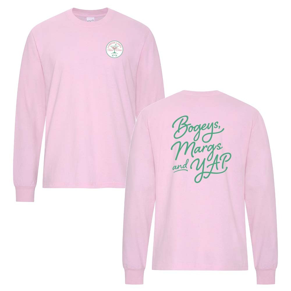 Lambton Ladies 9 & Dine Adult Garment-Dyed Heavyweight Long Sleeve