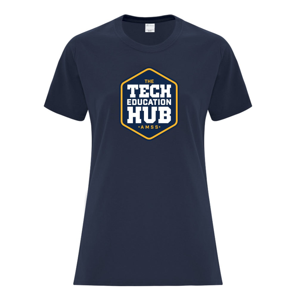 Technological Education Hub Ladies' Cotton T-Shirt
