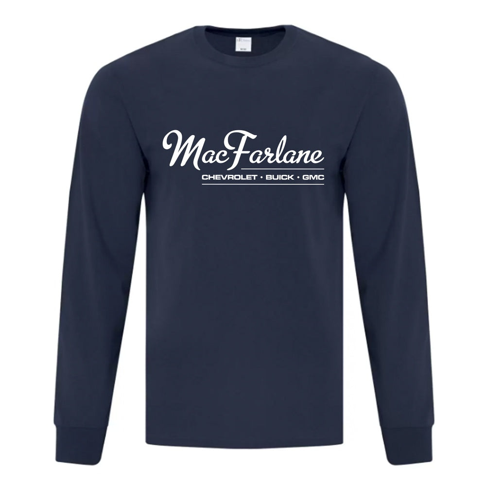 MacFarlane Chevrolet Adult Everyday Cotton Long Sleeve T-Shirt