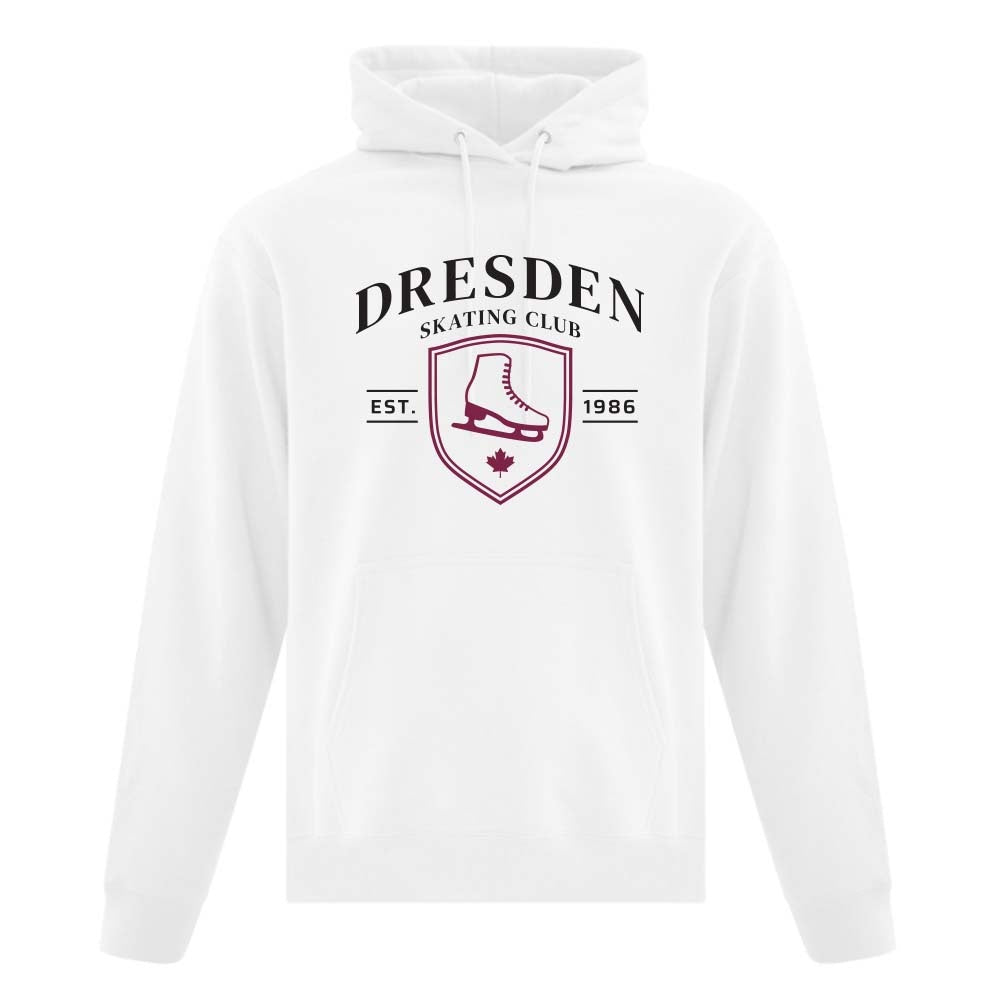 Dresden Skating Club Adult Fleece Hooded Sweatshirt