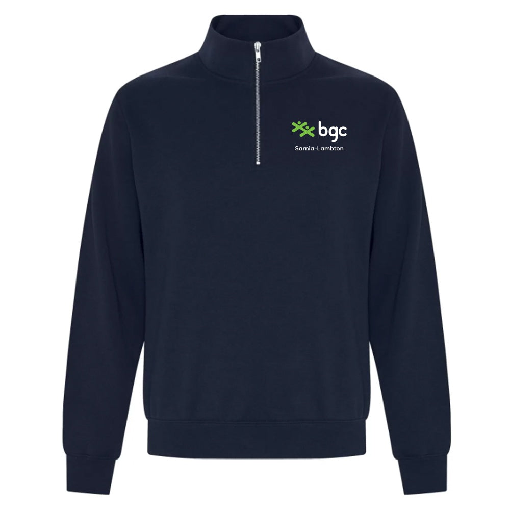 BGC Adult Everyday Fleece 1/4 Zip Sweatshirt