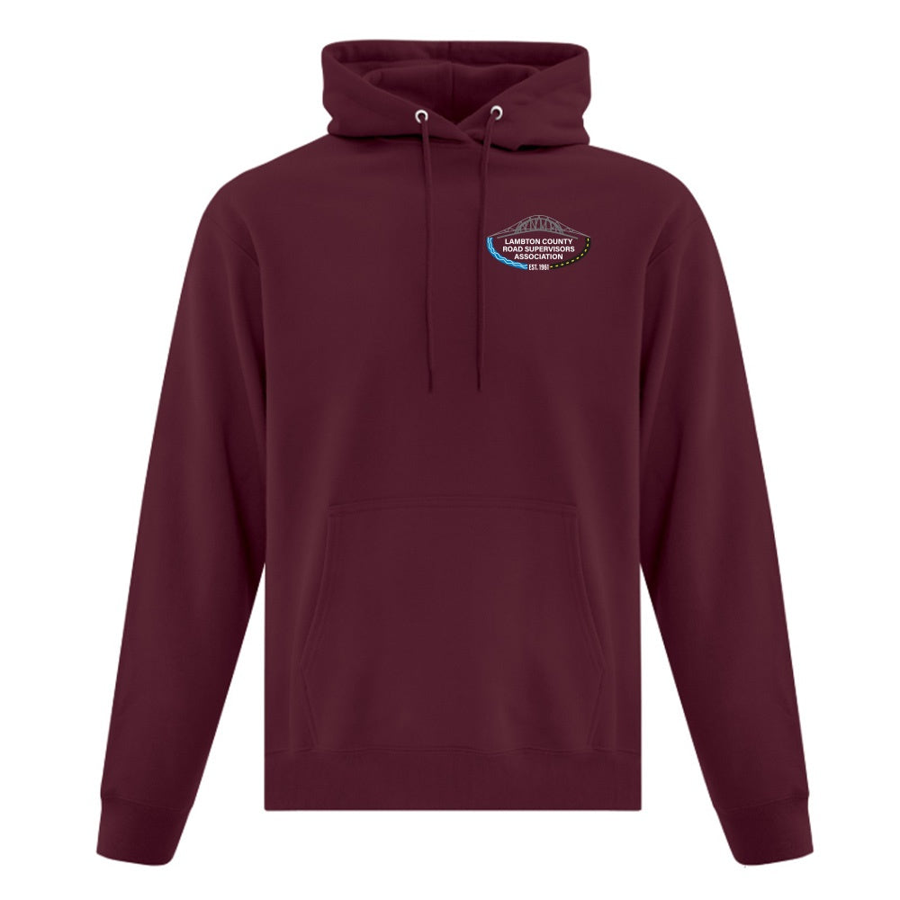 Lambton County Road Supervisors Adult Fleece Hooded Sweatshirt
