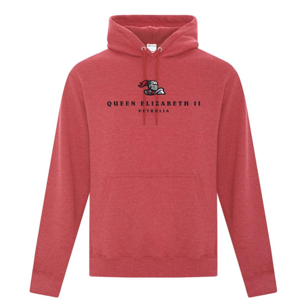 Queen Elizabeth II Petrolia Adult Fleece Hooded Sweatshirt