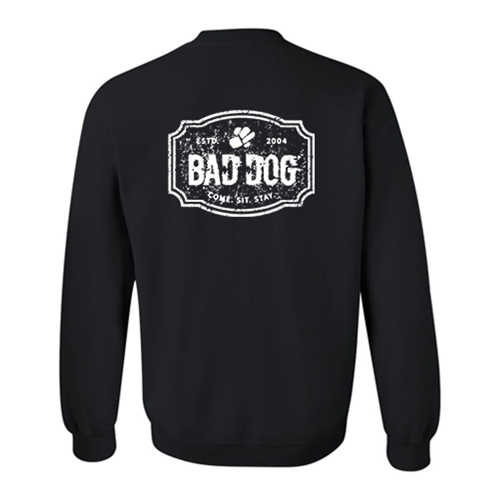 Bad Dog Adult Crewneck Sweatshirt