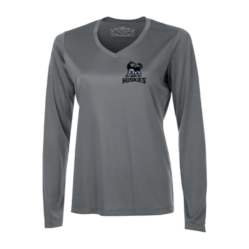 Hanna Memorial Ladies' Pro Team Long Sleeve V-Neck T-Shirt