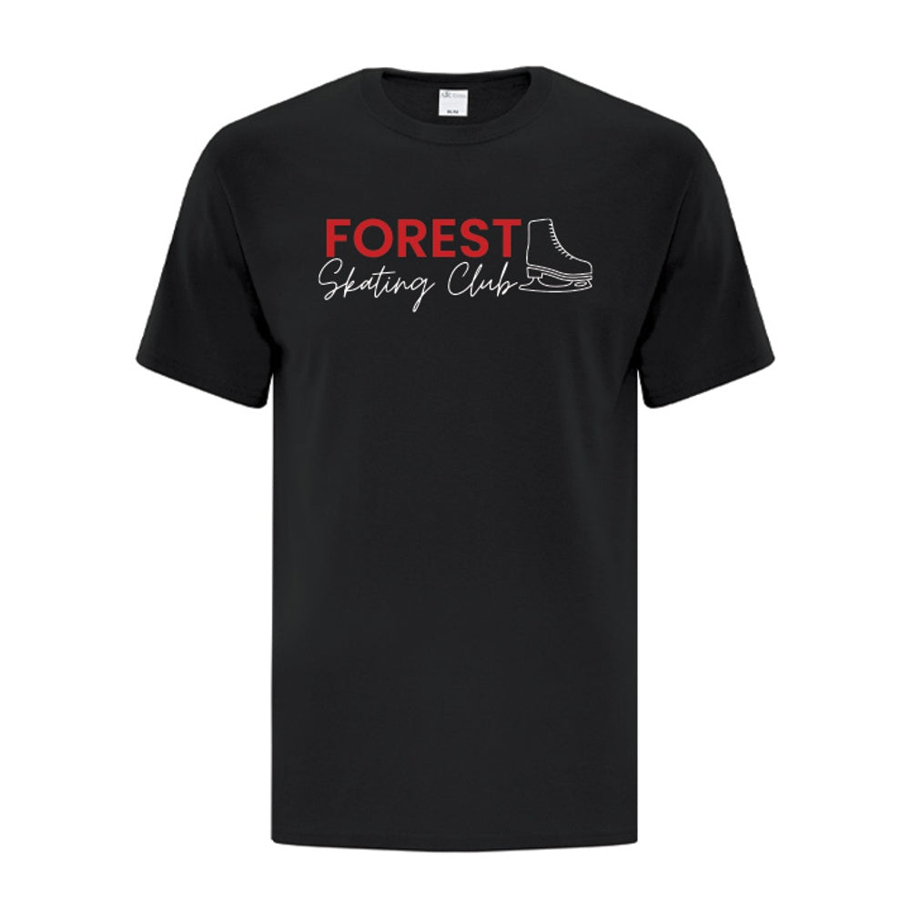 Forest Skating Club Adult Everyday Cotton T-Shirt