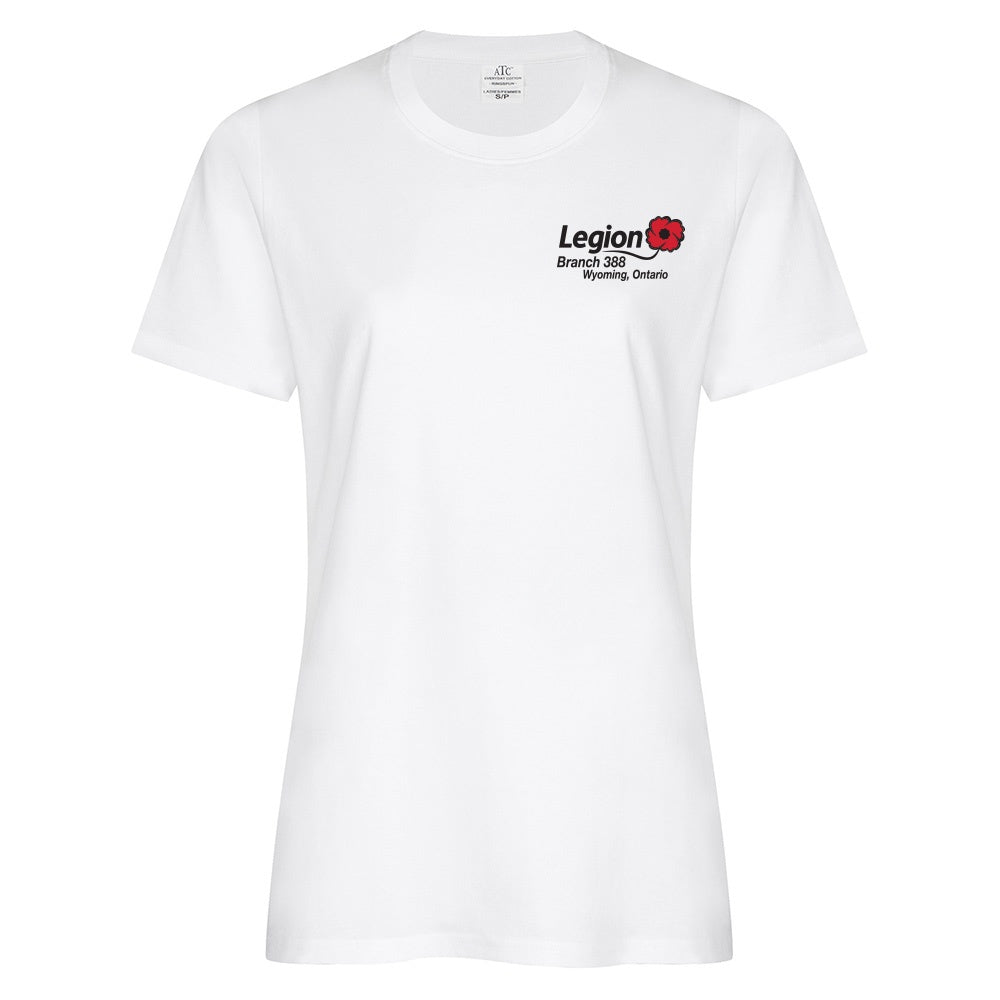 Wyoming Legion Branch 388 Ladies' Ring Spun Cotton T-Shirt