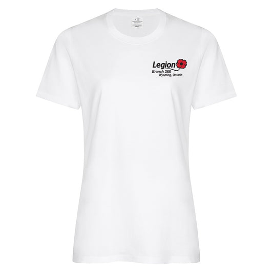 Wyoming Legion Branch 388 Ladies' Ring Spun Cotton T-Shirt