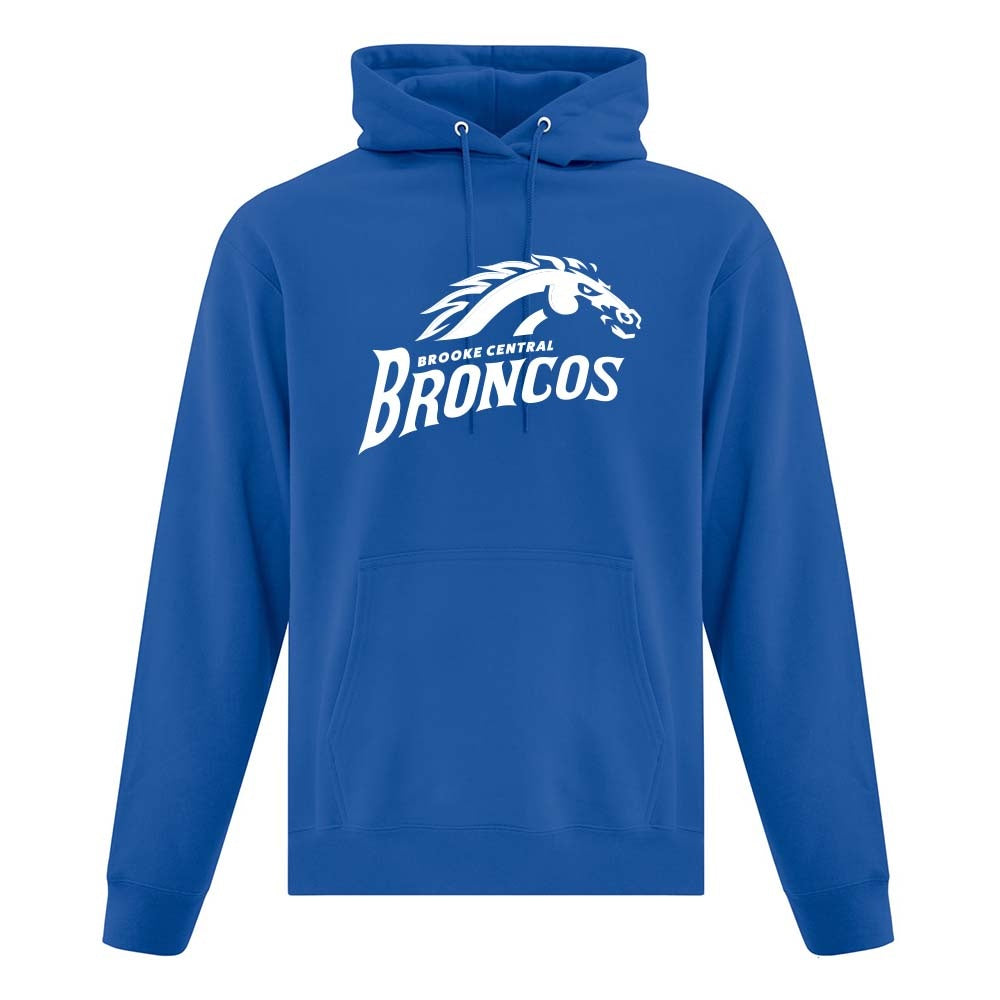 Brooke Central Adult House Colours Fleece Hooded Sweatshirt