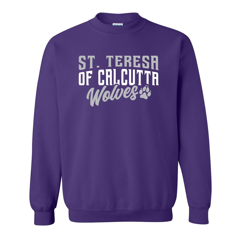 St. Teresa of Calcutta Adult Heavy Blend Crewneck Sweatshirt