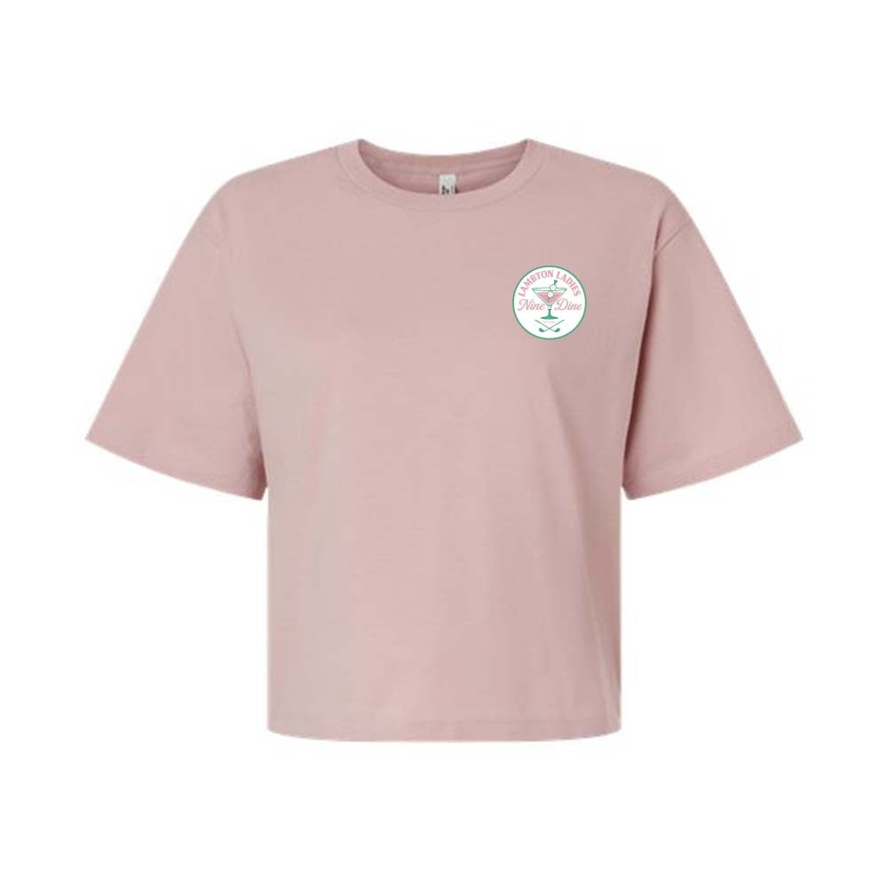 Lambton Ladies 9 & Dine Ladies' Fine Jersey Mid-Length Boxy Tee